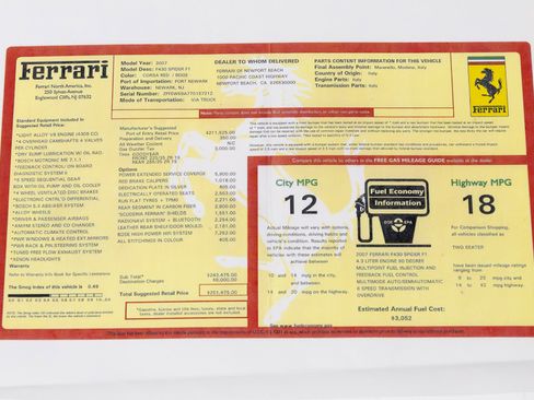 Used 2007 Ferrari F430 Spider image 66