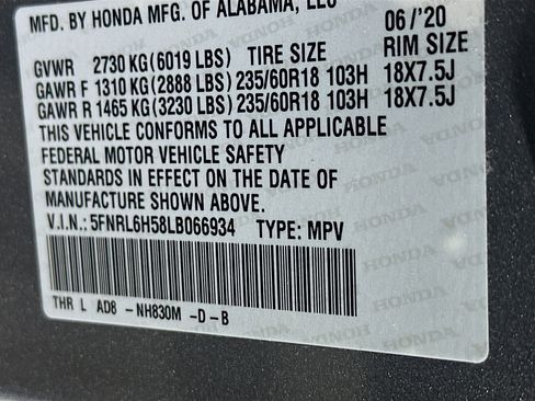 Used 2020 Honda Odyssey EX image 12