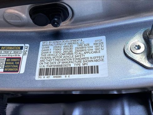 Used 2021 Honda CR-V Touring image 36