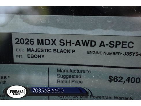New 2026 Acura MDX A-Spec image 39