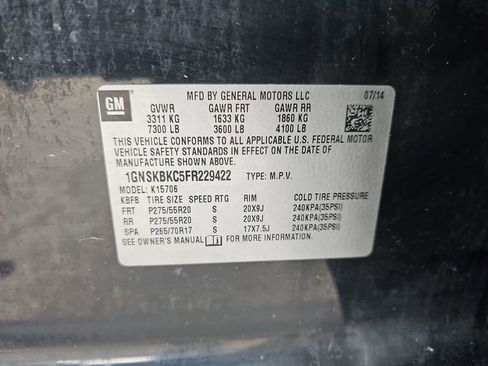 Used 2015 Chevrolet Tahoe LT image 41