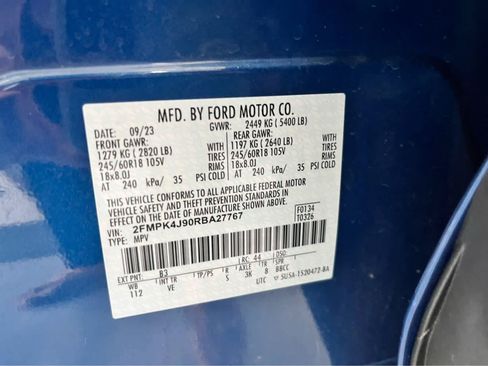 Used 2024 Ford Edge SEL w/ Convenience Package AWD/4WD image 10