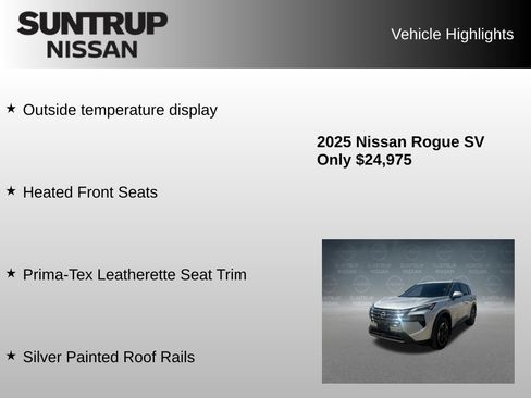 Used 2025 Nissan Rogue SV w/ SV Premium Package AWD/4WD image 21