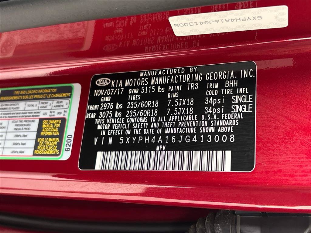 Used 2018 Kia Sorento EX w/ EX Advanced Touring Package FWD image 30