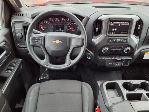 Used 2025 Chevrolet Silverado 1500 Custom w/ LPO, Dark Essentials Package image 3