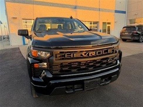 Used 2022 Chevrolet Silverado 1500 Custom w/ LPO, Dark Essentials Package image 8