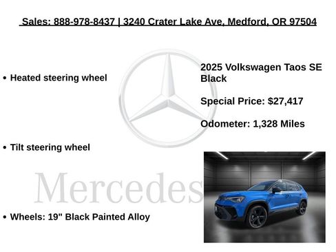 Used 2025 Volkswagen Taos SE image 10