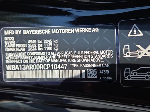 Certified 2024 BMW 440i xDrive Coupe w/ Premium Package AWD/4WD image 37