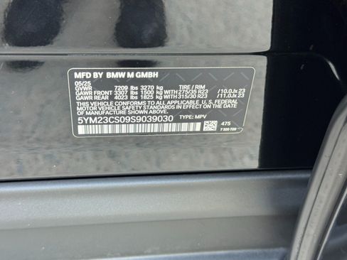Used 2025 BMW XM AWD/4WD image 55