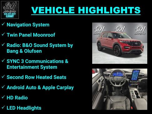 Used 2023 Ford Explorer ST w/ Equipment Group 401A AWD/4WD image 3