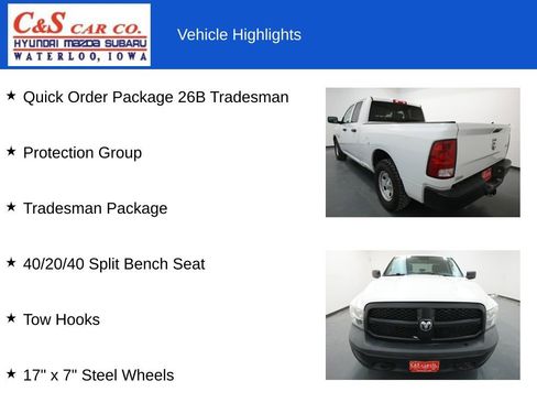 Used 2020 RAM 1500 Tradesman w/ Protection Group image 7