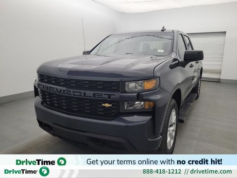 Used 2021 Chevrolet Silverado 1500 Custom RWD image 1