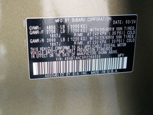 Used 2024 Subaru Outback Limited AWD/4WD image 39