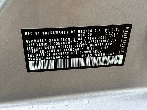 Used 2022 Volkswagen Jetta SEL image 18