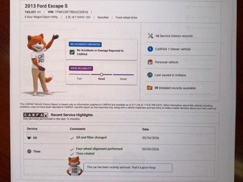 Used 2013 Ford Escape S image 18