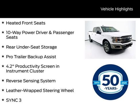 Certified 2020 Ford F150 XLT w/ Equipment Group 302A Luxury AWD/4WD image 16