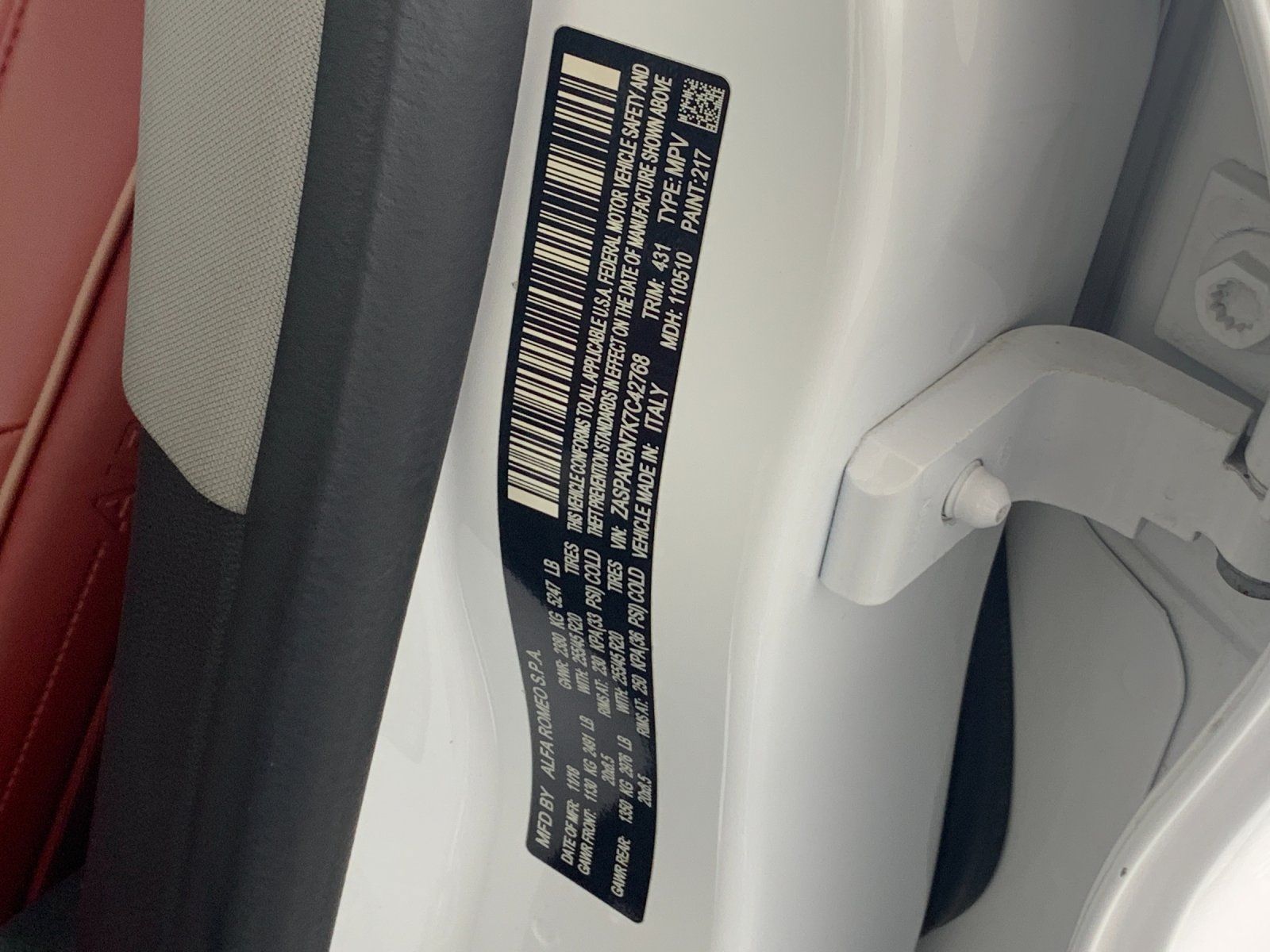 Used 2019 Alfa Romeo Stelvio Ti AWD/4WD image 12