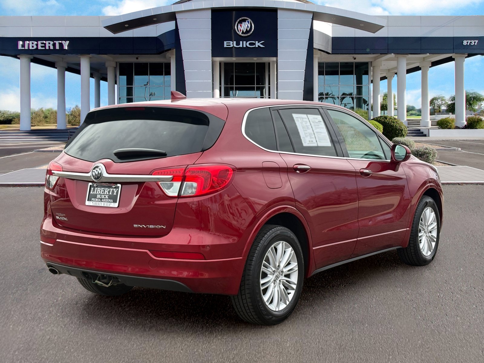 Used 2017 Buick Envision Preferred w/ LPO, Interior Luxury Package FWD image 3