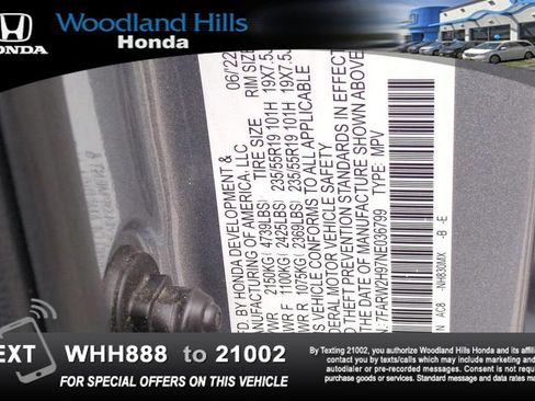 Certified 2022 Honda CR-V Touring image 28