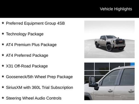 New 2026 GMC Sierra 2500 AT4 w/ AT4 Premium Plus Package AWD/4WD image 8