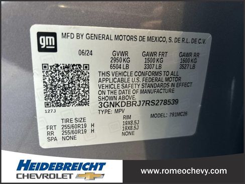 Used 2024 Chevrolet Blazer EV LT AWD/4WD image 8