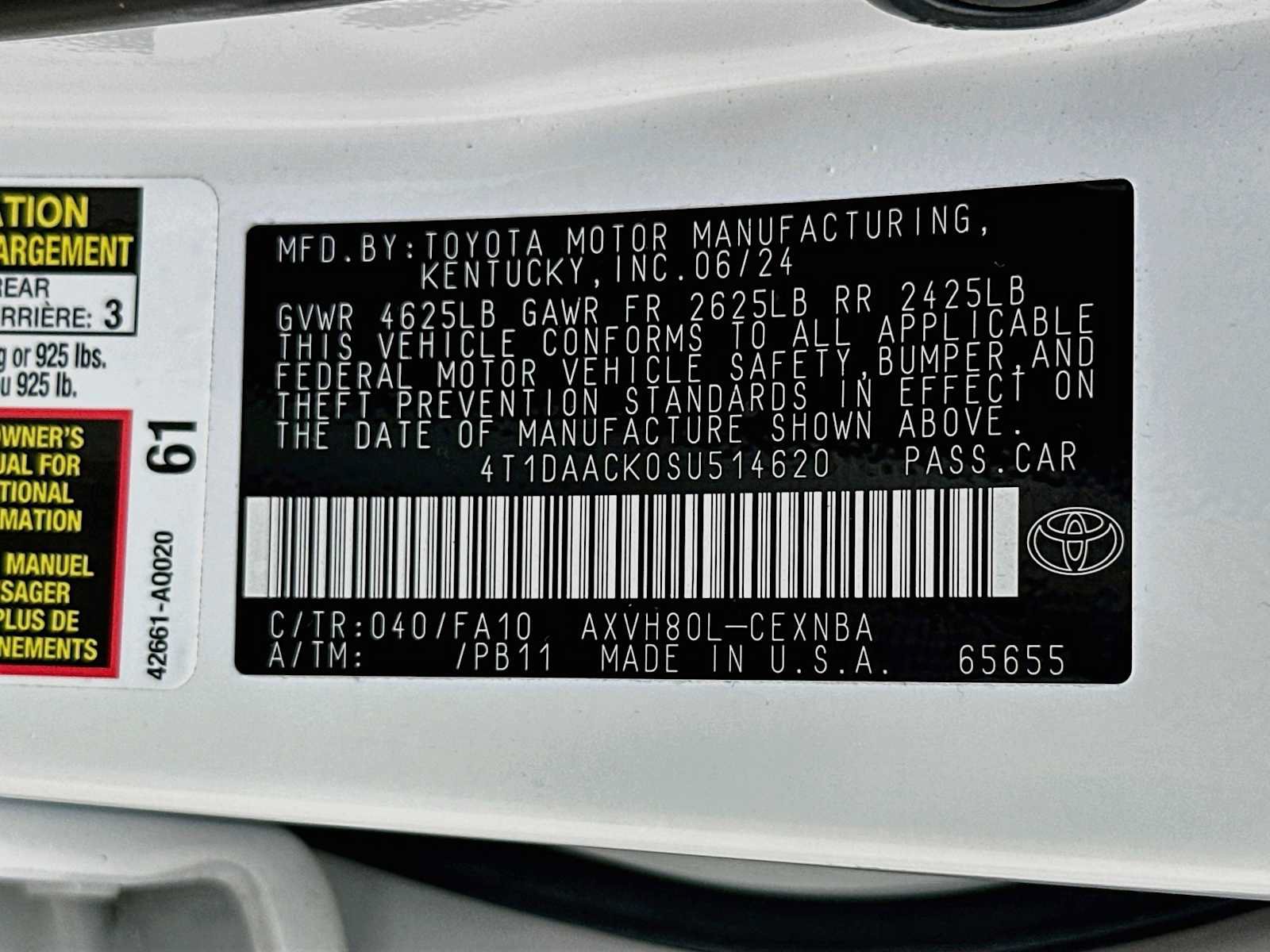 Used 2025 Toyota Camry LE w/ Convenience Package FWD image 30