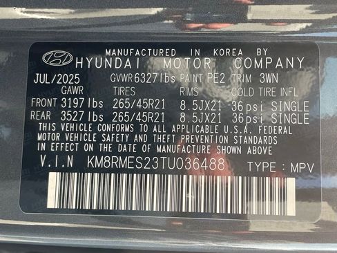 New 2026 Hyundai Palisade Calligraphy AWD/4WD image 40