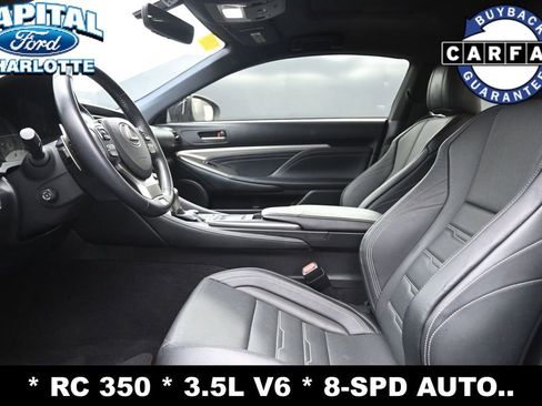 Used 2015 Lexus RC 350 w/ F Sport w/Summer Tires RWD image 9