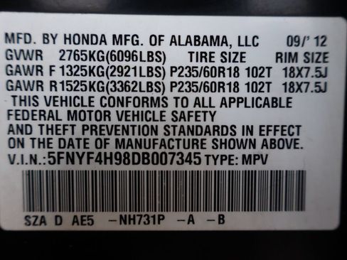 Used 2013 Honda Pilot Touring image 48