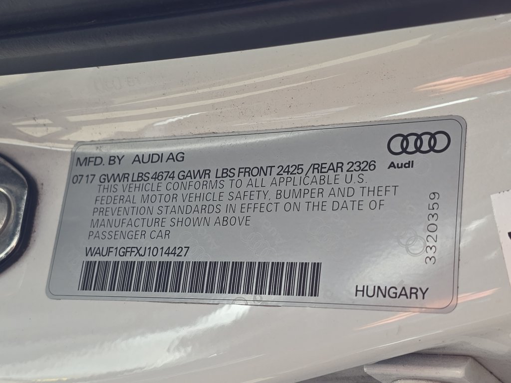 Used 2018 Audi S3 Prestige w/ Prestige Package AWD/4WD image 36