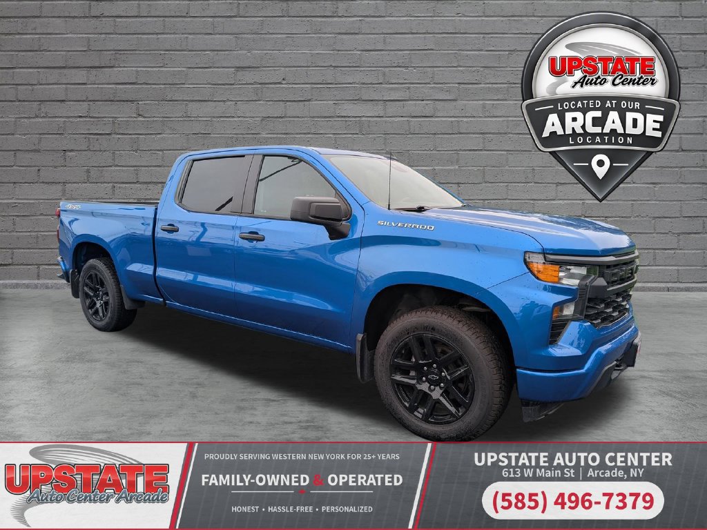 Used 2024 Chevrolet Silverado 1500 Custom AWD/4WD image 1