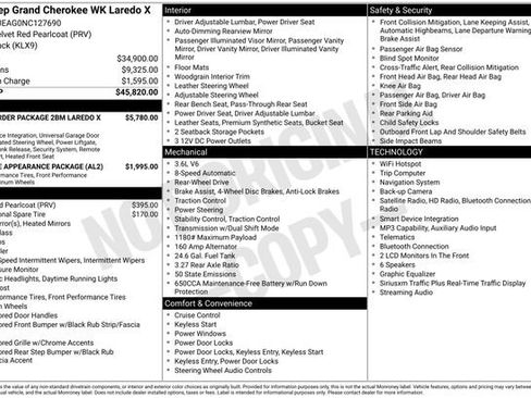 Used 2022 Jeep Grand Cherokee Laredo X RWD image 7