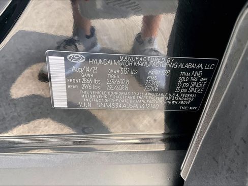 Used 2023 Hyundai Santa Fe SEL w/ Premium Package FWD image 34