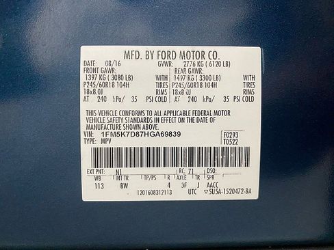 Used 2017 Ford Explorer XLT w/ Equipment Group 202A image 10