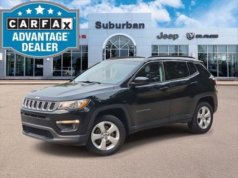 Certified 2021 Jeep Compass Latitude w/ Sun and Sound Group AWD/4WD image 1