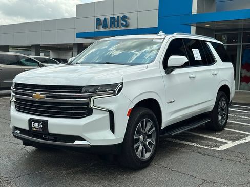 Used 2021 Chevrolet Tahoe LT w/ Rear Media and Nav Package RWD image 3