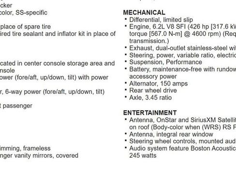 Used 2014 Chevrolet Camaro SS w/ RS Package image 21