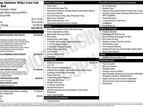 Used 2022 Jeep Gladiator Willys image 4