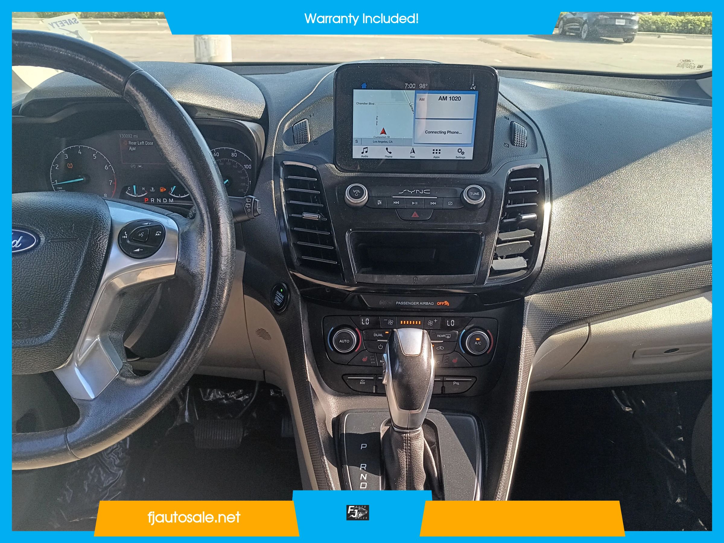Used 2019 Ford Transit Connect Titanium w/ Titanium Premium Package FWD image 17