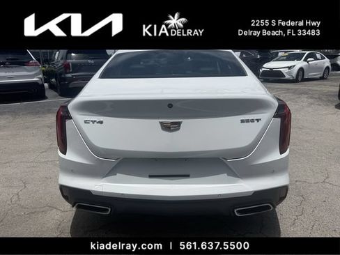 Used 2024 Cadillac CT4 Luxury w/ Sun And Sound Package RWD image 4