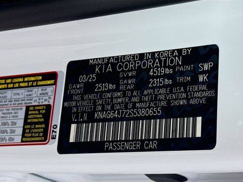 Certified 2025 Kia K5 GT-Line AWD/4WD image 35