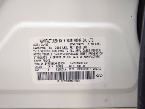 Used 2024 INFINITI Q50 Sensory image 33