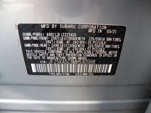 Used 2021 Subaru Forester Limited w/ Popular Package #3 image 31