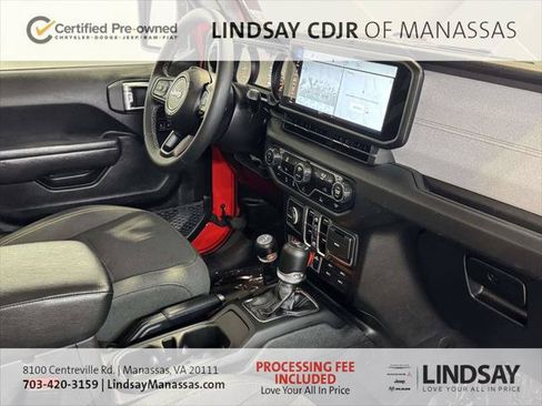 Certified 2025 Jeep Wrangler Unlimited Sport AWD/4WD image 12