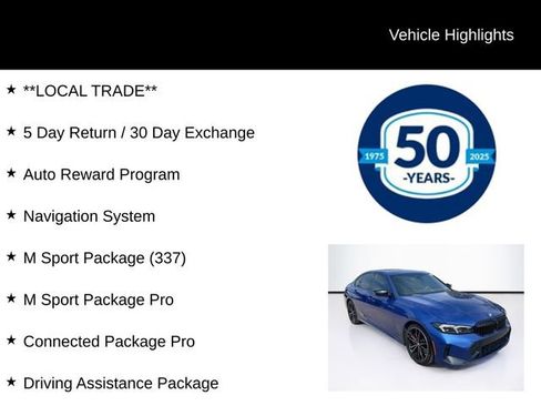 Used 2023 BMW 330i xDrive Sedan w/ M Sport Package AWD/4WD image 5