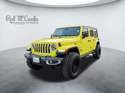 Used 2022 Jeep Wrangler Unlimited Sahara w/ LED Lighting Group