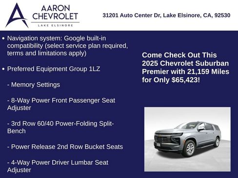 Used 2025 Chevrolet Suburban Premier image 5