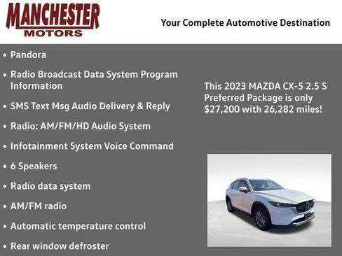 Used 2023 MAZDA CX-5 AWD 2.5 S image 2