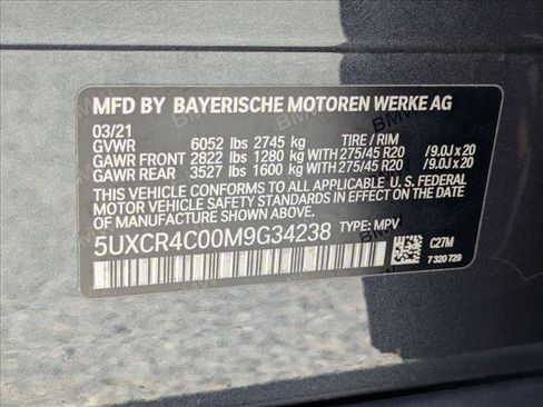 Used 2021 BMW X5 sDrive40i w/ Premium Package 2 RWD image 27