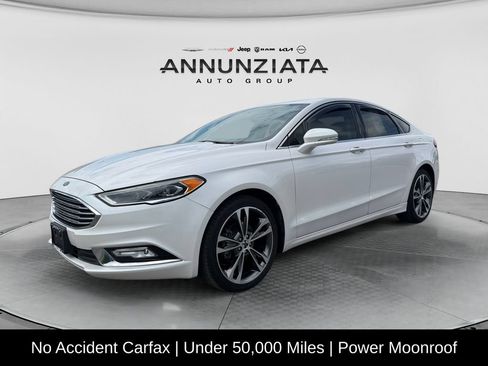 Used 2017 Ford Fusion Titanium FWD image 1